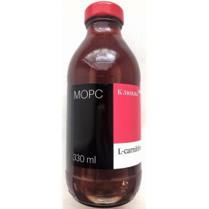 Морс из клюквы с L-карнитином (330мл)